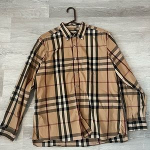 Burberry Button Down Shirt XXL
